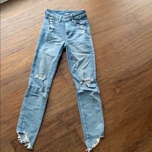 american eagle next level stretch jeans size 0